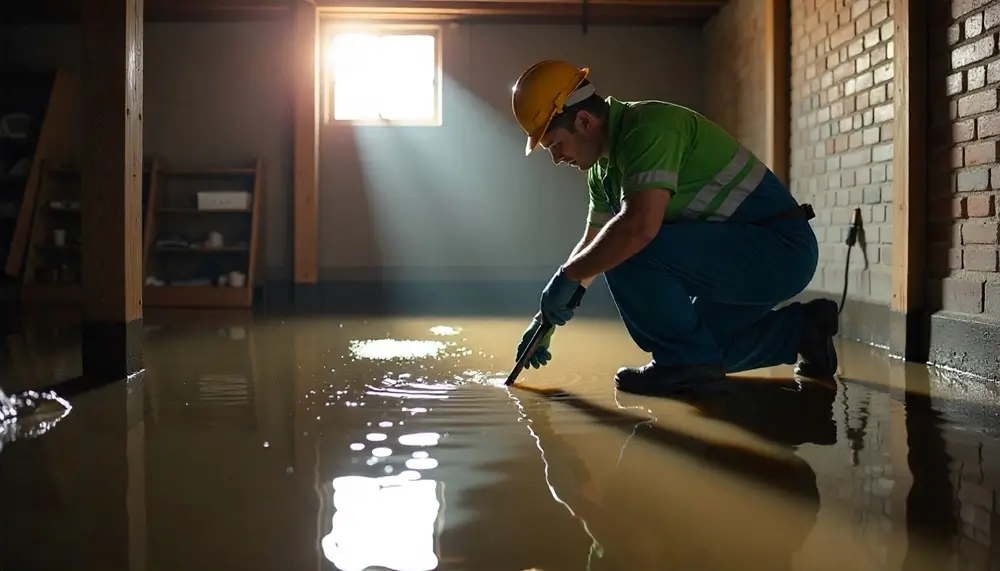 Professional water damage restoration services in Moseley, VA